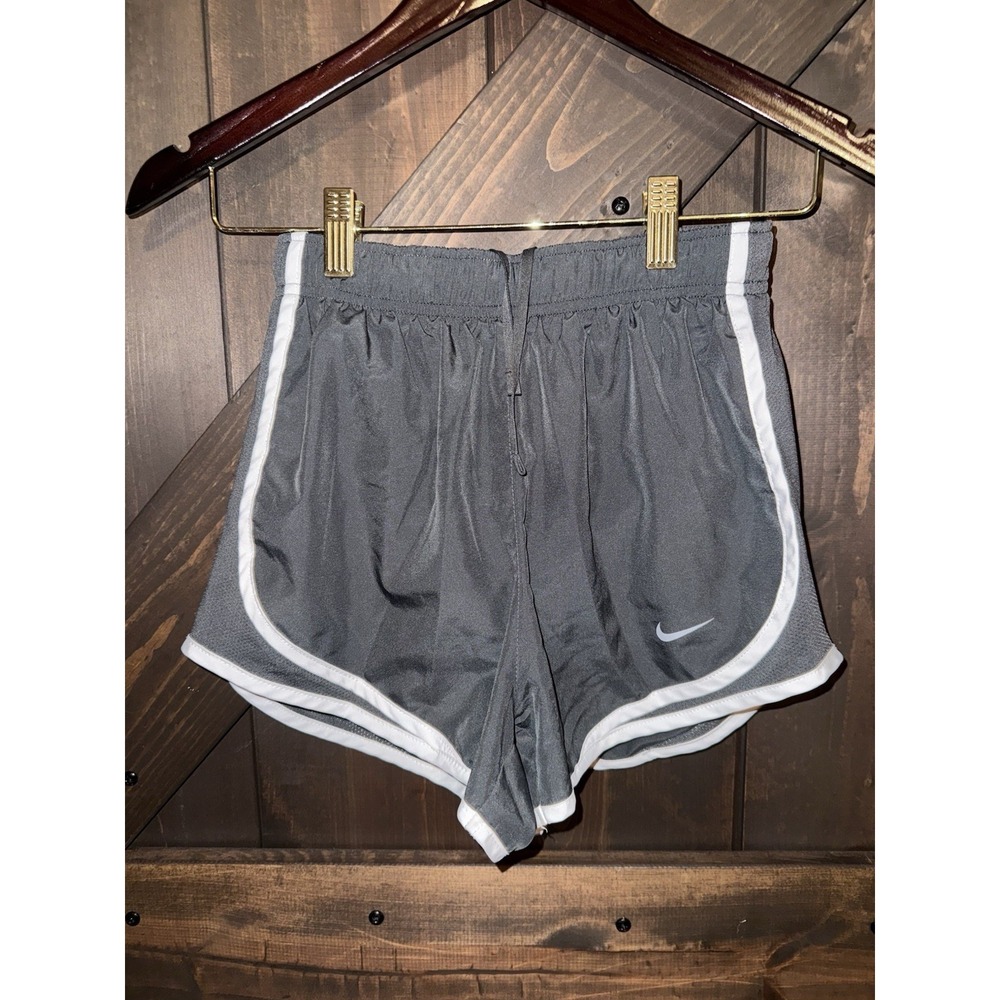 Nike Women's XS Running Shorts Gray White